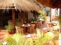 Open-air restaurant area at Bakotu Hotel