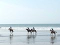 Horse-riding on Kotu Beach