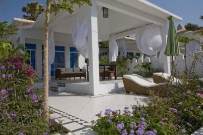 A club villa terrace