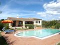 Villa and Pool Area