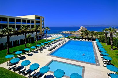 Hotel and Pool Area
