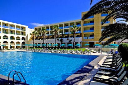 Pool Area and Hotel