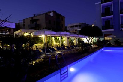 Pool Area by Night