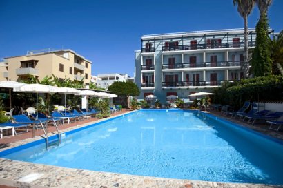 Hotel Pool Area