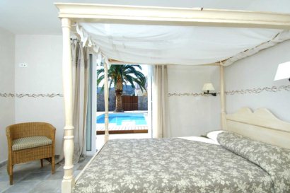 Bedroom in Studio by Pool Area