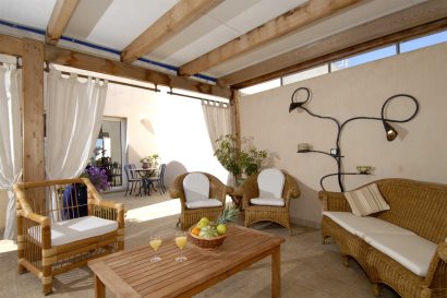 Outside Lounge Area