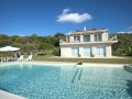 Villa and Pool Area