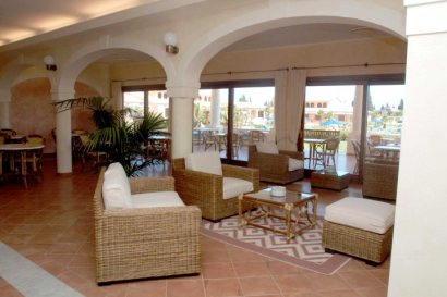 Hotel Lounge Area