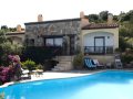 Villa and Pool Area