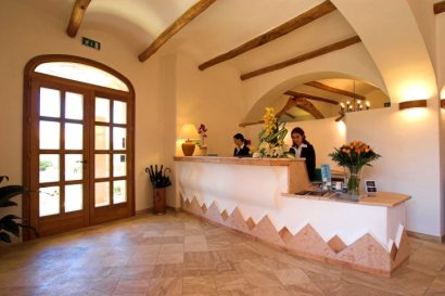 Hotel Reception Area