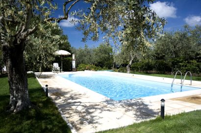 Pool area and grounds