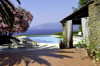 Terrace and Pool Area