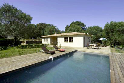 House and pool area