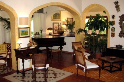 Hotel Lounge Area