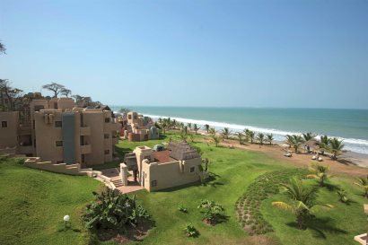 Beachfront locatino at the Sheraton Gambia Hotel