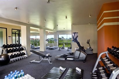Fitness room at the Sheraton Gambia Hotel