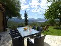Outside dining area