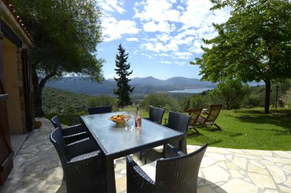 Outside dining area