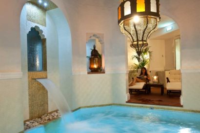 Heated Jacuzzi Pool in the Spa