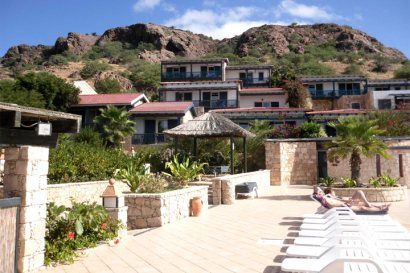 Hotel and Pool Area