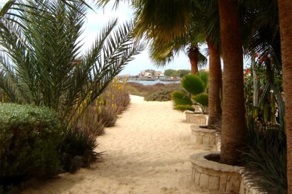 Walklway to beach