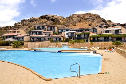 Hotel and Pool Area