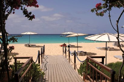 Walkway to Santa Maria Beach