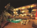 Sarge's Hotel by night
