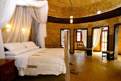Spacious Suite interior at Sandele Eco-Retreat