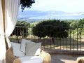 Summer lounge with view