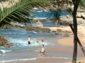 Beach, footsteps away from the apartments/studios