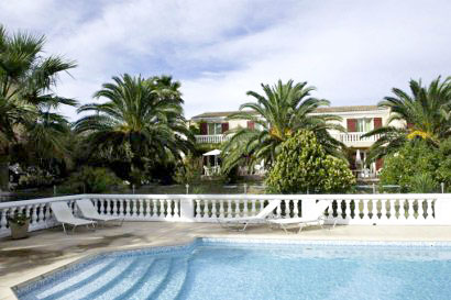 Shared pool at Maisons Bervily. (Maisons in the background)