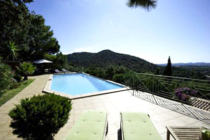 Pool with view