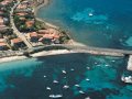 Aerial shot of hotel