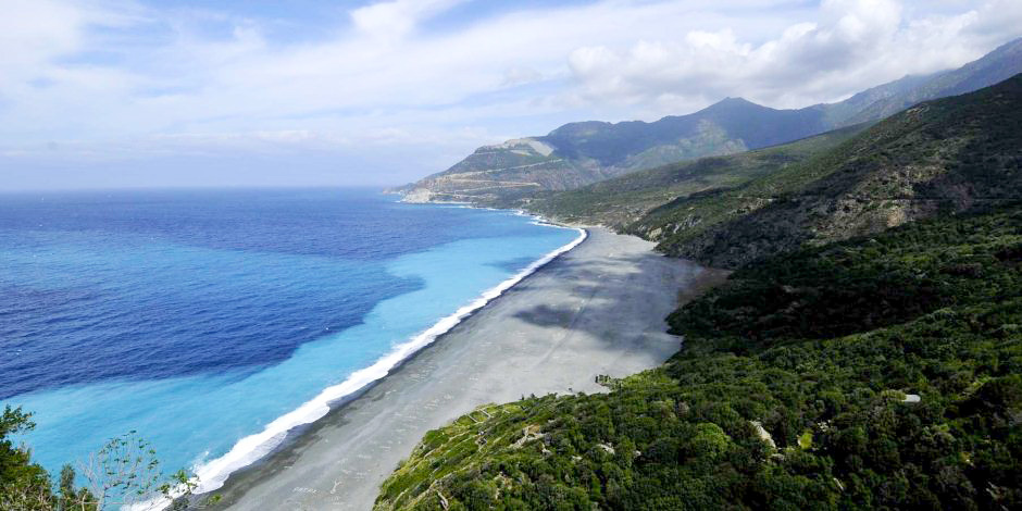 Nonza beach Nonza beach