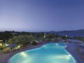 Pool Area and Views at Dusk