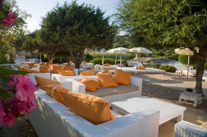 Beach Lounge Area